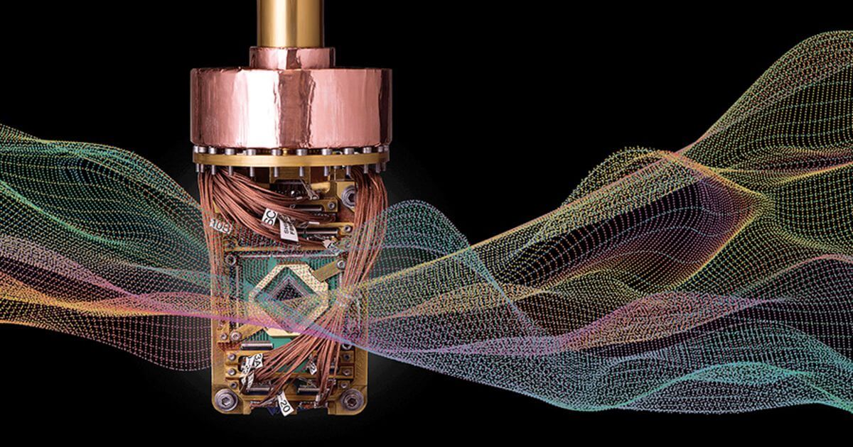 Quantum talk with magnetic disks